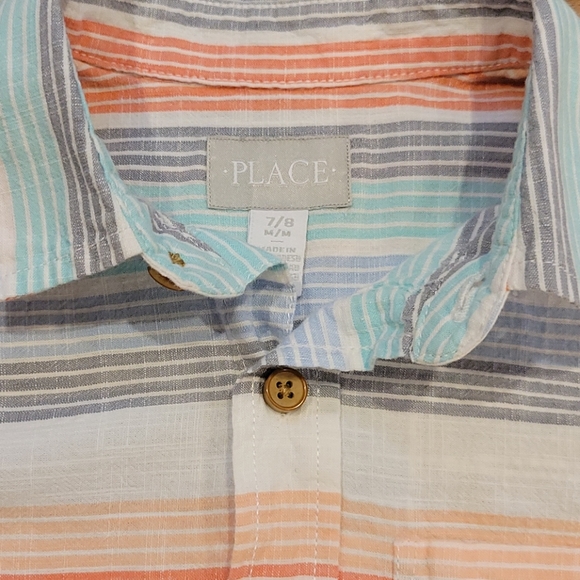Children's Place Lightweight Button Down - Picture 2 of 3
